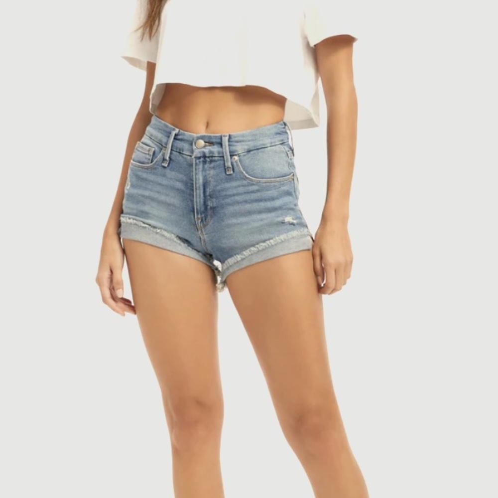 NWT Good American Good Curves Short in Sz 10